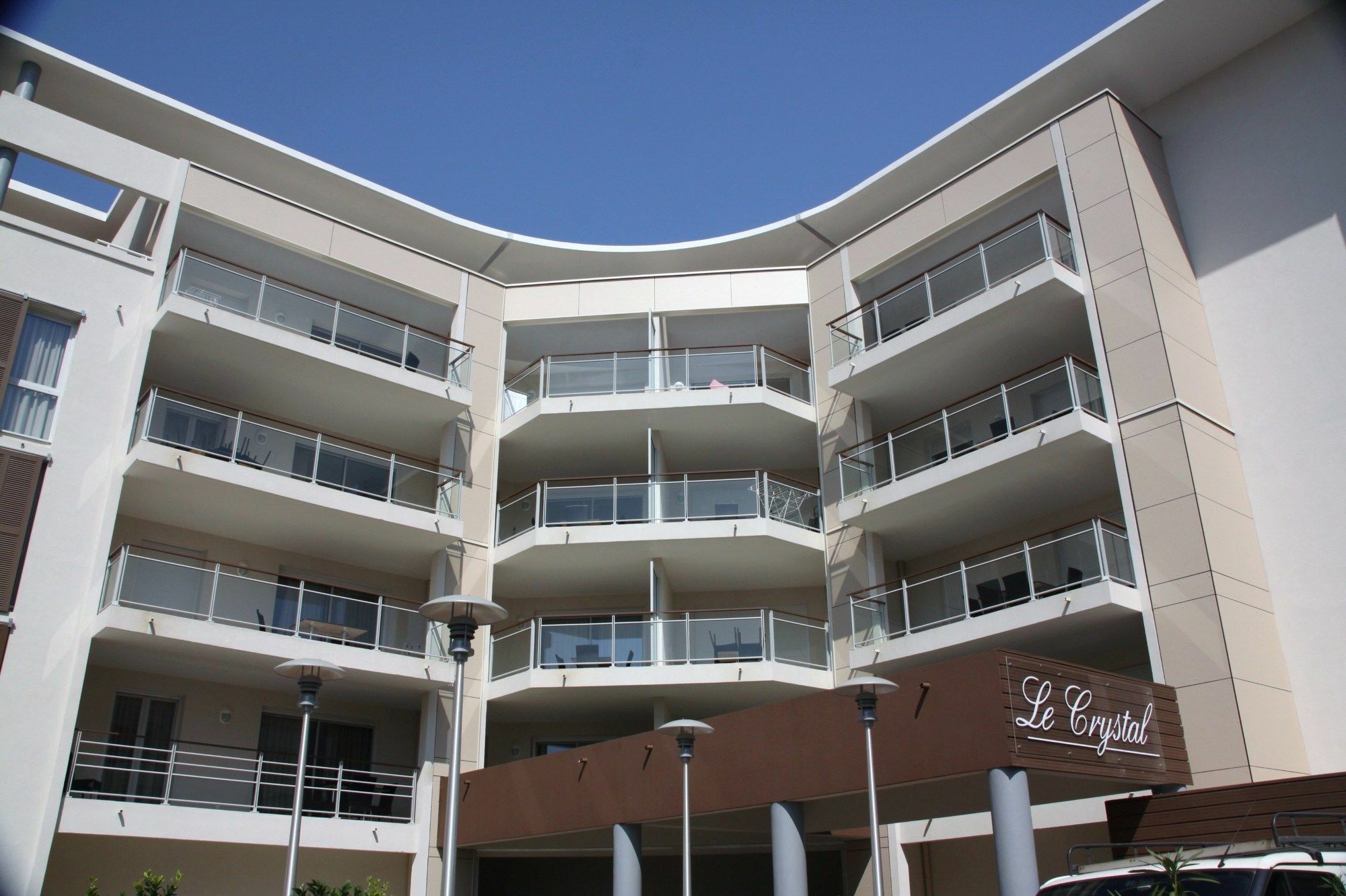 Vacanceole - Residence Le Crystal Cagnes-sur-Mer Exterior foto